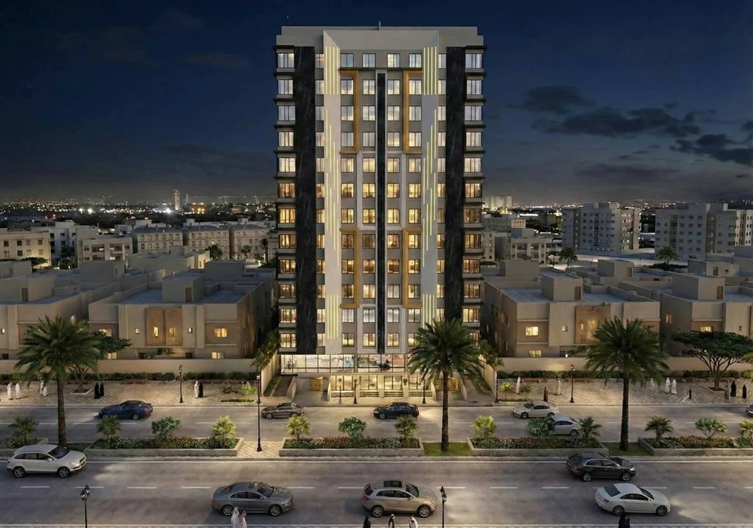 Front Facade & Plaza Architecture