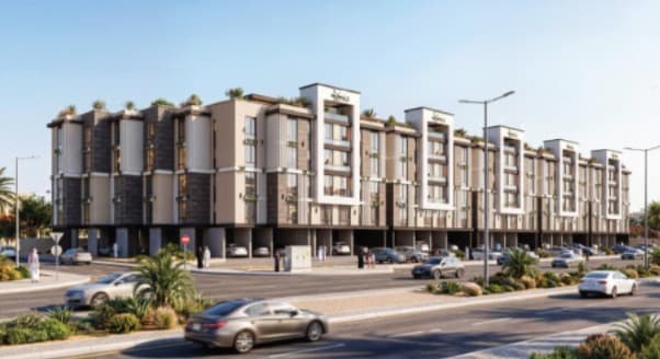 Residential Promenade Perspective