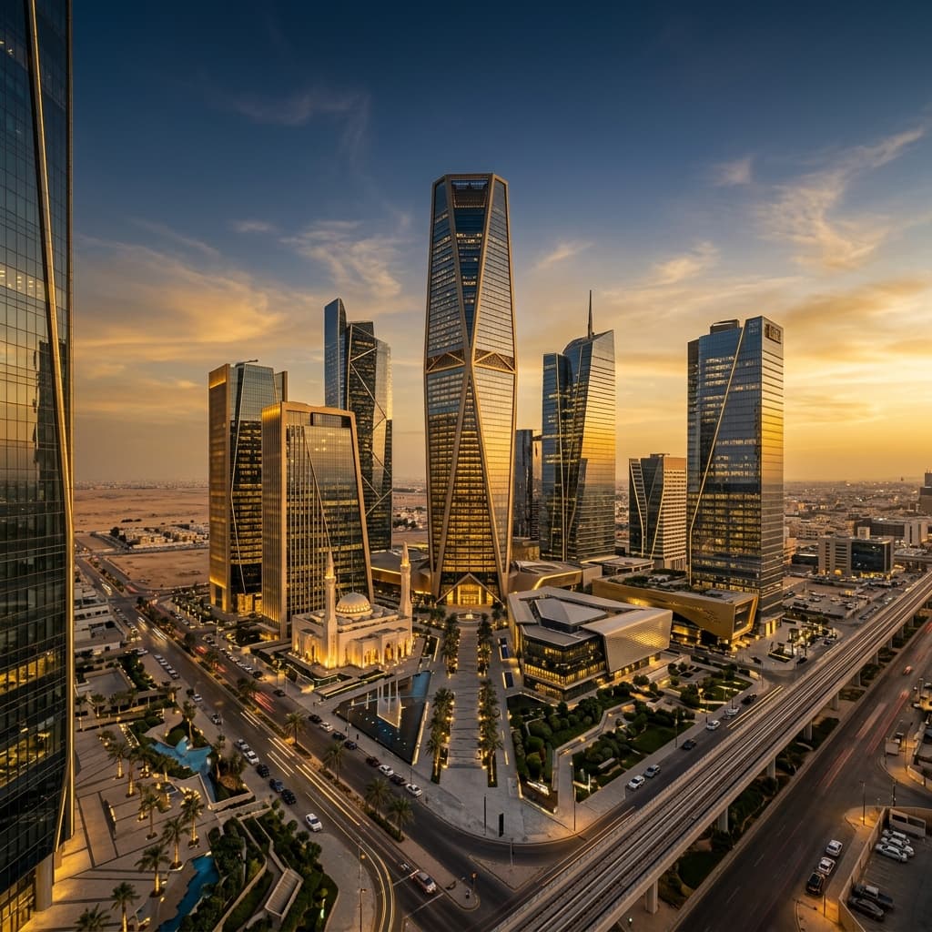Saudi Arabia Modern Architectural Skyline