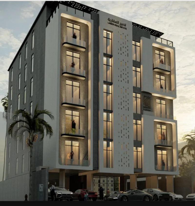 Evening Exterior & Balconies