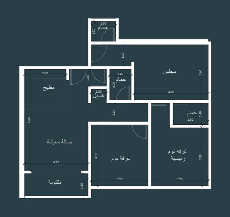 3 Bedroom Corner-2 Streets Apartment 116sqm
