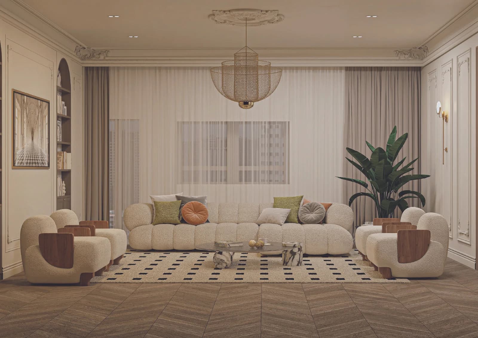 Executive Living Room & Formal Reception