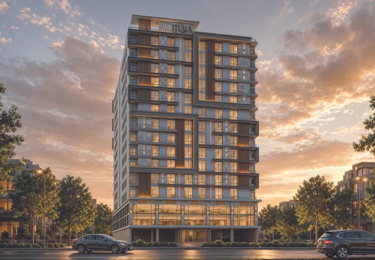 ITLALA TOWERS High-Rise Exterior Perspective